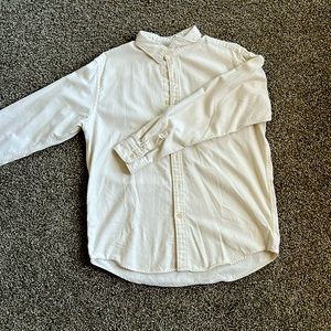 Uniqlo Casual Shirt Cream. Please Read Descriptions!